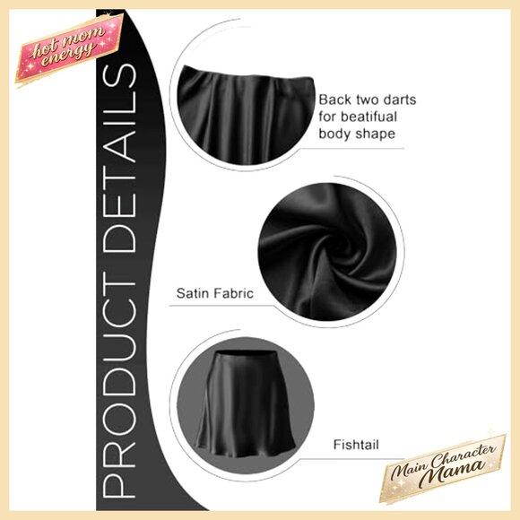 Silky Satin Mini Skirt High Waist A-Line Leopard Print - Picture 5 of 7